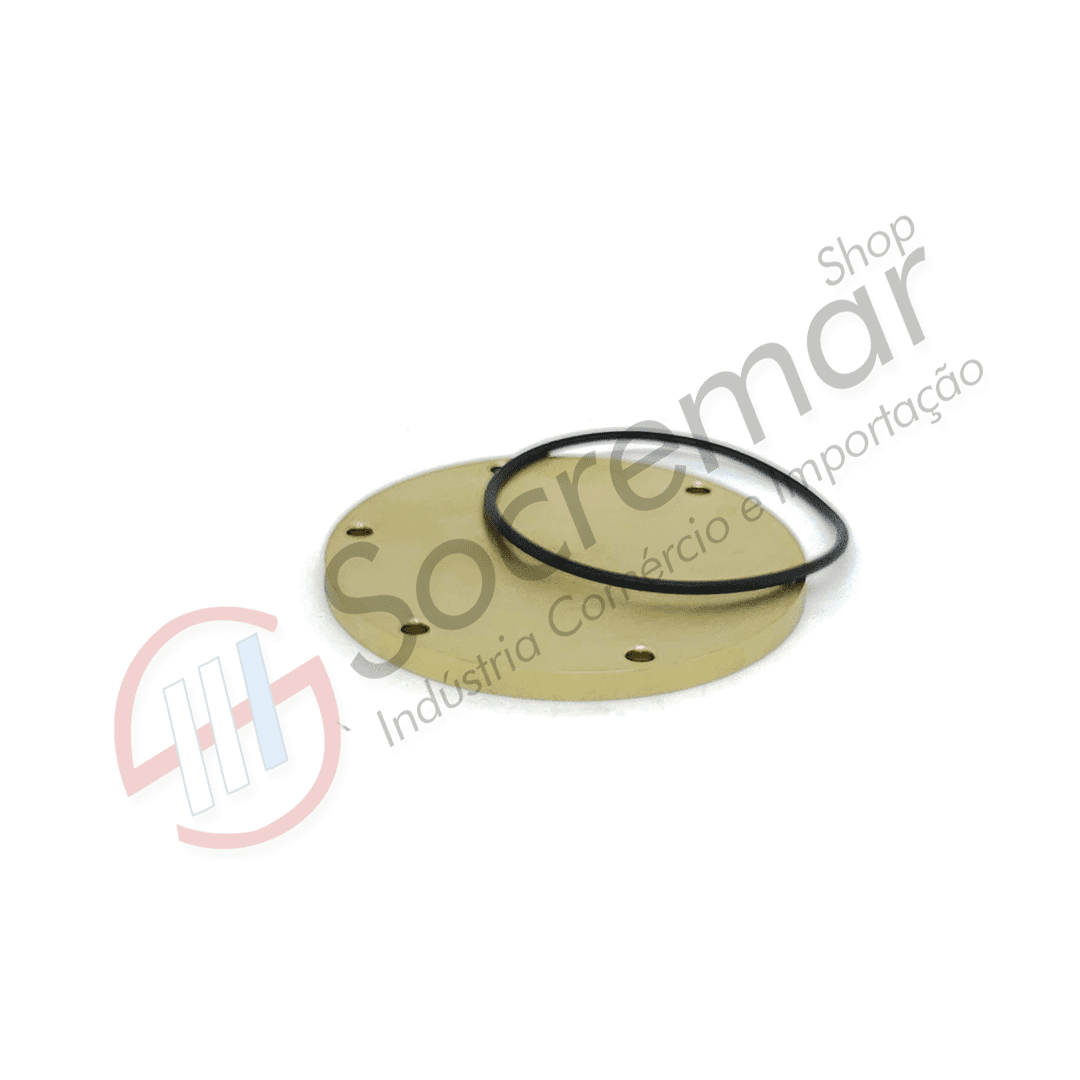 TAMPA BRONZE SOCREMAR PEQUENA SEM CANAL - Imagem 2