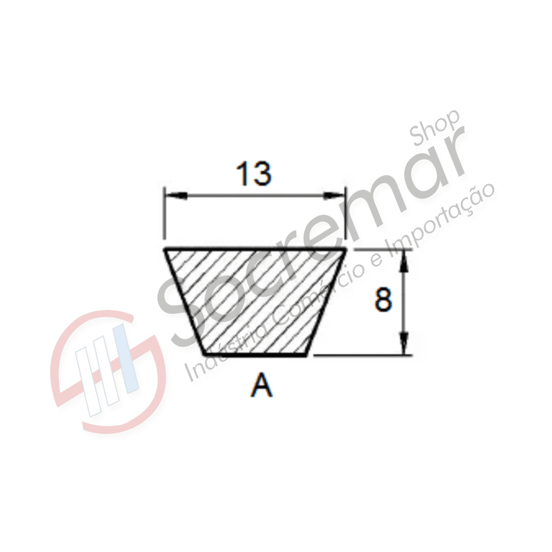 POLIA ALUMÍNIO CANAL DUPLO - MODELO MERCEDES-BENZ OM352/OM366 - (MTU-145mm) - Imagem 4